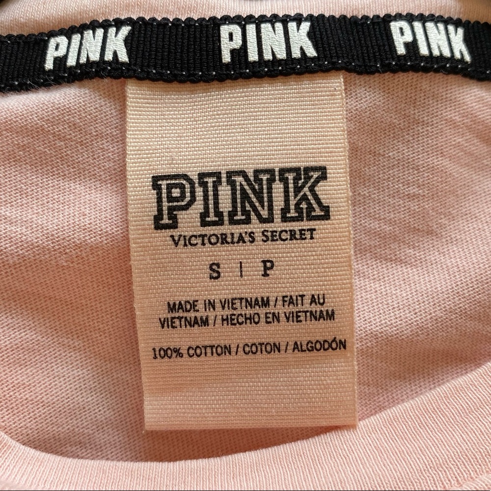 VS PINK Long-Sleeve Logo Tee - Picture 8 of 10